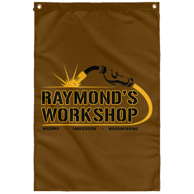 Raymond's Workshop Wall Flag - Raymond's Workshop