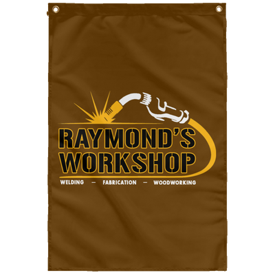 Raymond's Workshop Wall Flag - Raymond's Workshop