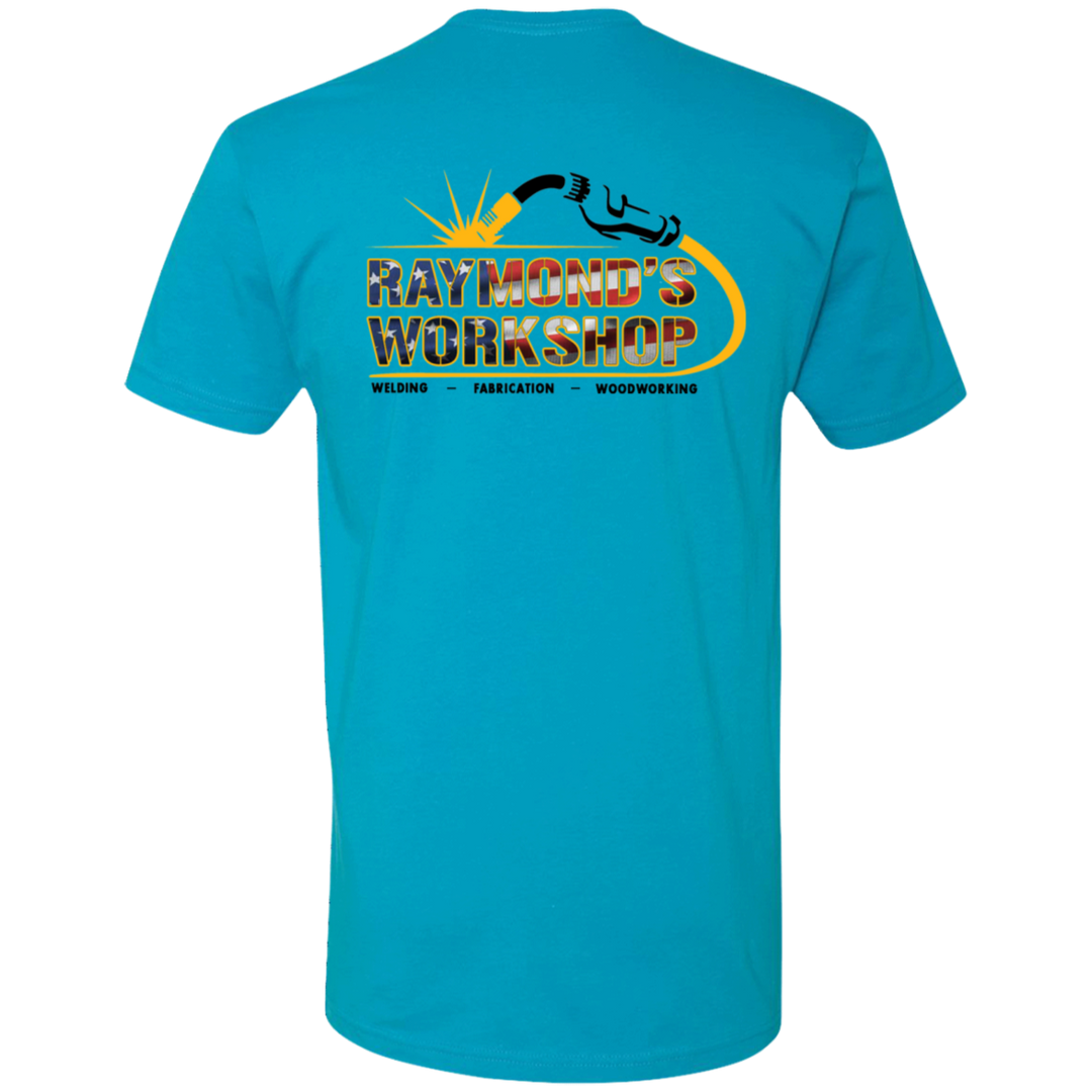 USA Raymond's Workshop Next Level Premium Short Sleeve T-Shirt - Raymond's Workshop