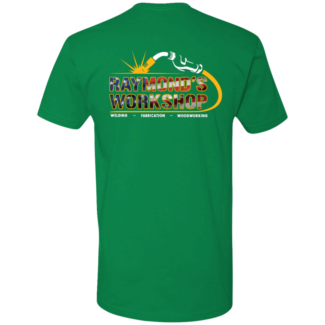 USA Raymond's Workshop Next Level Premium Short Sleeve T-Shirt - Raymond's Workshop
