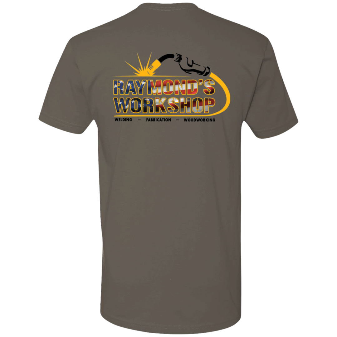 USA Raymond's Workshop Next Level Premium Short Sleeve T-Shirt - Raymond's Workshop