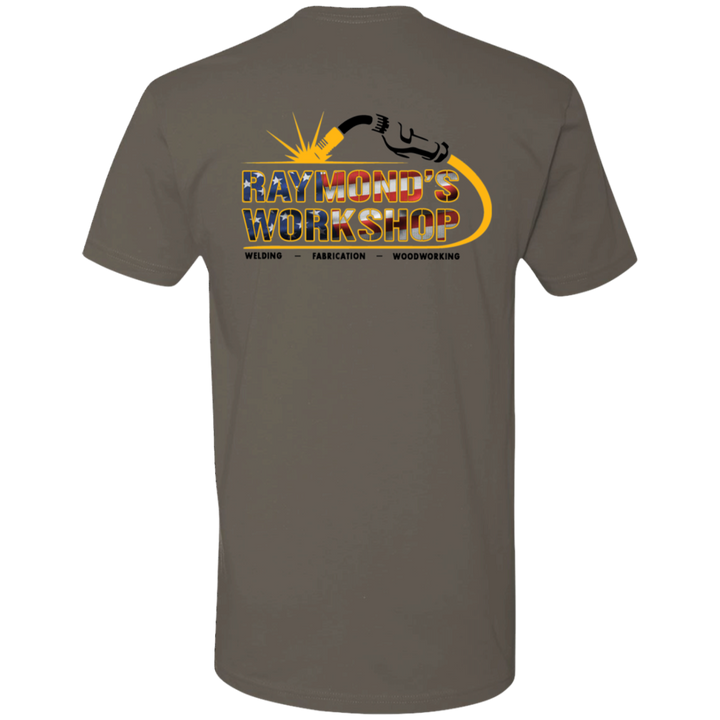 USA Raymond's Workshop Next Level Premium Short Sleeve T-Shirt - Raymond's Workshop