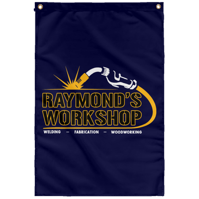 Raymond's Workshop Wall Flag - Raymond's Workshop
