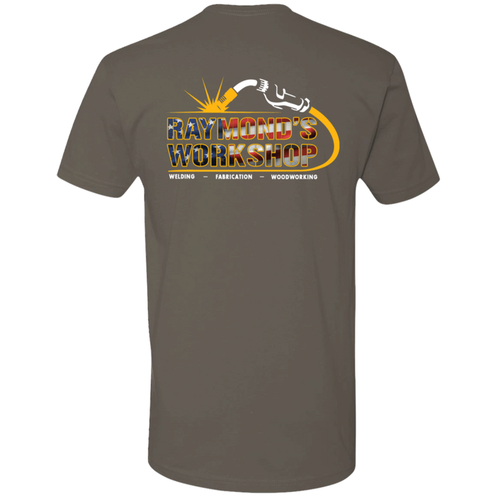 USA Raymond's Workshop Next Level Premium Short Sleeve T-Shirt - Raymond's Workshop
