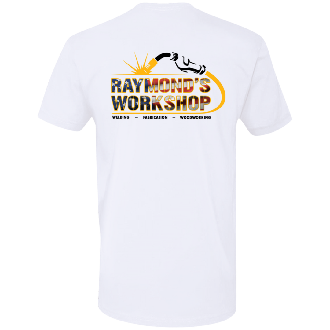 USA Raymond's Workshop Next Level Premium Short Sleeve T-Shirt - Raymond's Workshop