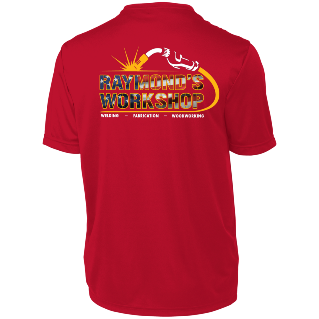 USA Raymond's Workshop Men's Wicking T-Shirt - Raymond's Workshop
