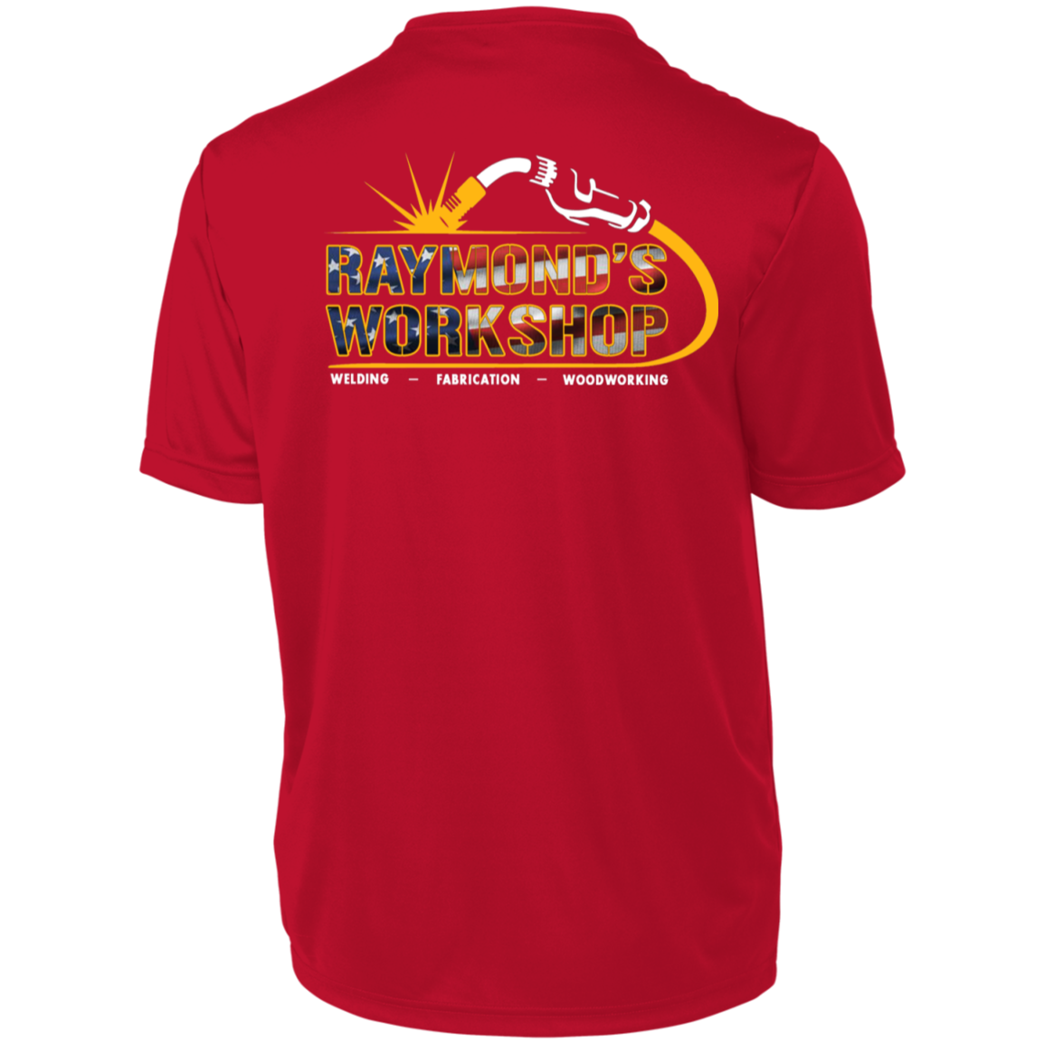 USA Raymond's Workshop Men's Wicking T-Shirt - Raymond's Workshop