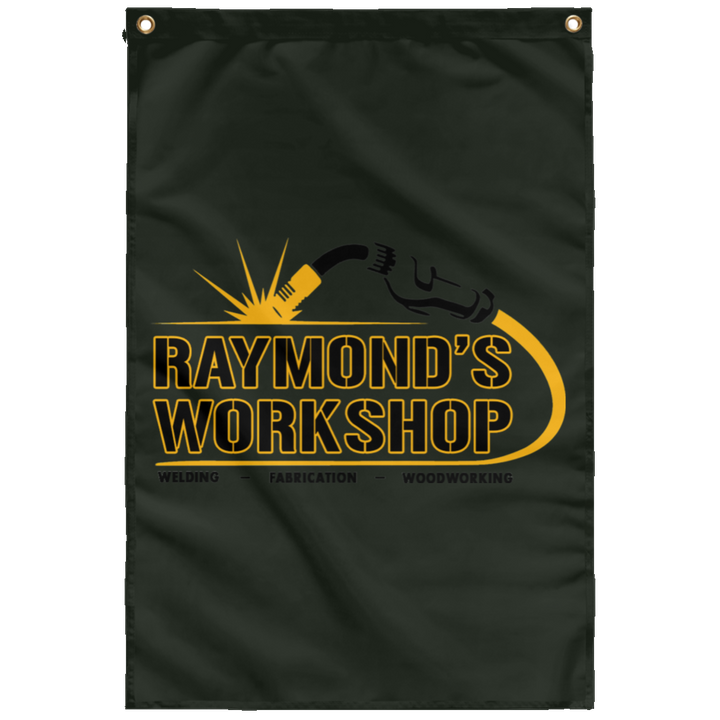 Raymond's Workshop Wall Flag - Raymond's Workshop