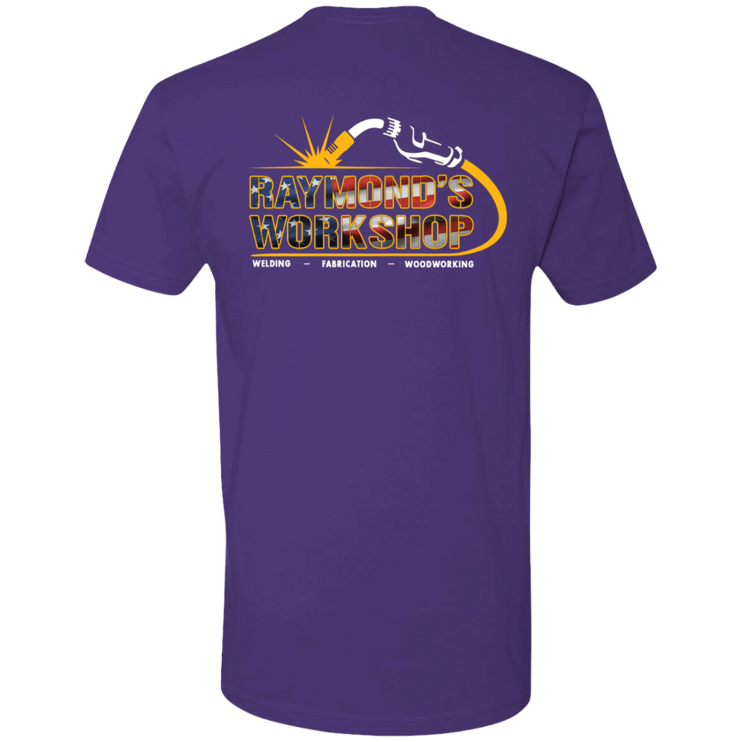 USA Raymond's Workshop Next Level Premium Short Sleeve T-Shirt - Raymond's Workshop