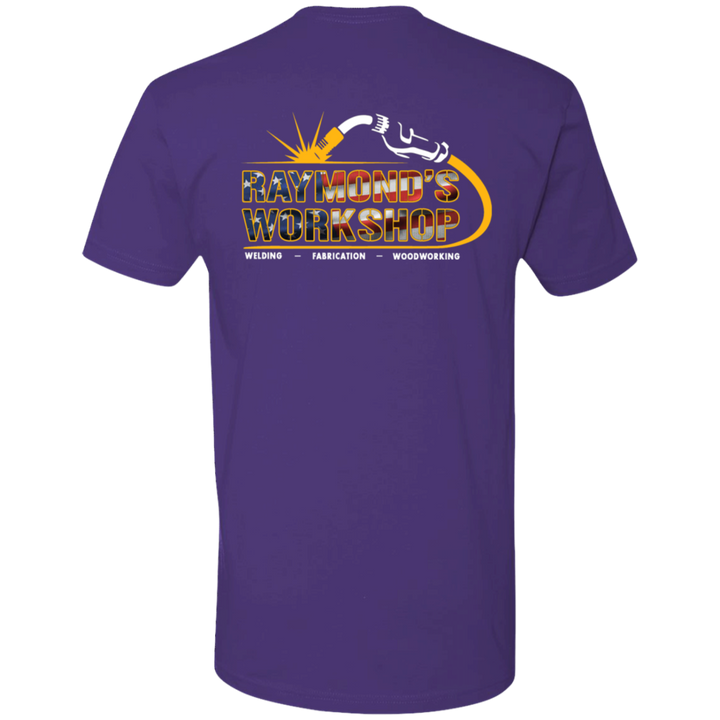USA Raymond's Workshop Next Level Premium Short Sleeve T-Shirt - Raymond's Workshop