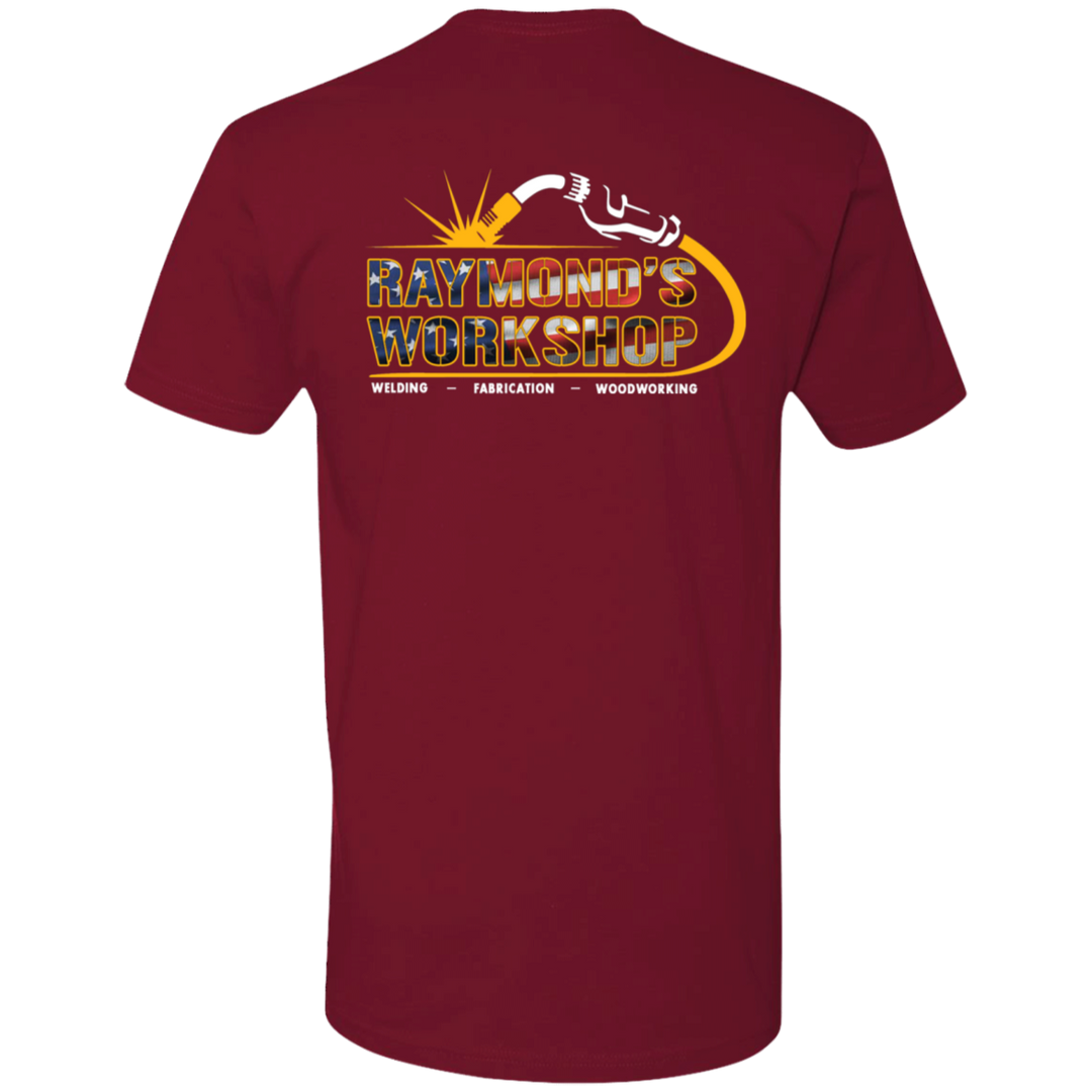 USA Raymond's Workshop Next Level Premium Short Sleeve T-Shirt - Raymond's Workshop