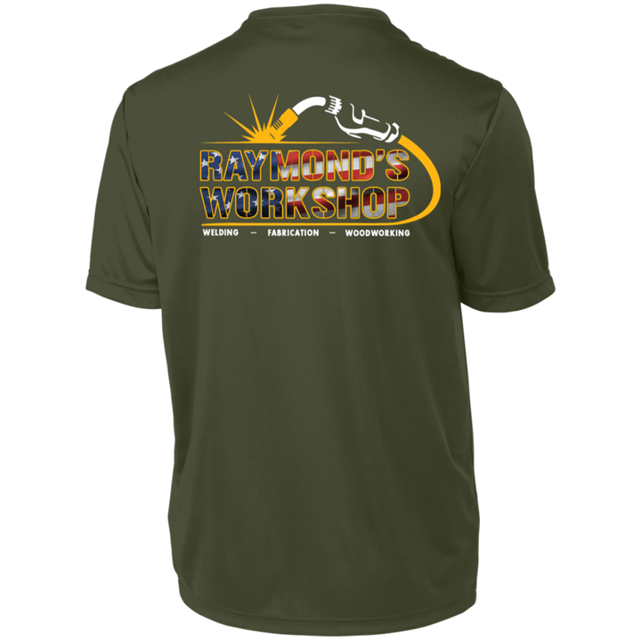 USA Raymond's Workshop Men's Wicking T-Shirt - Raymond's Workshop