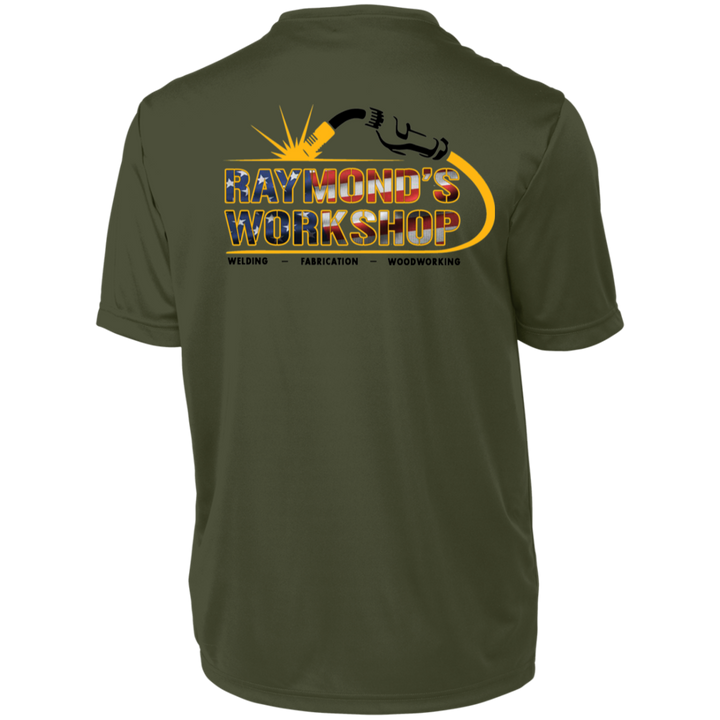 USA Raymond's Workshop Men's Wicking T-Shirt - Raymond's Workshop