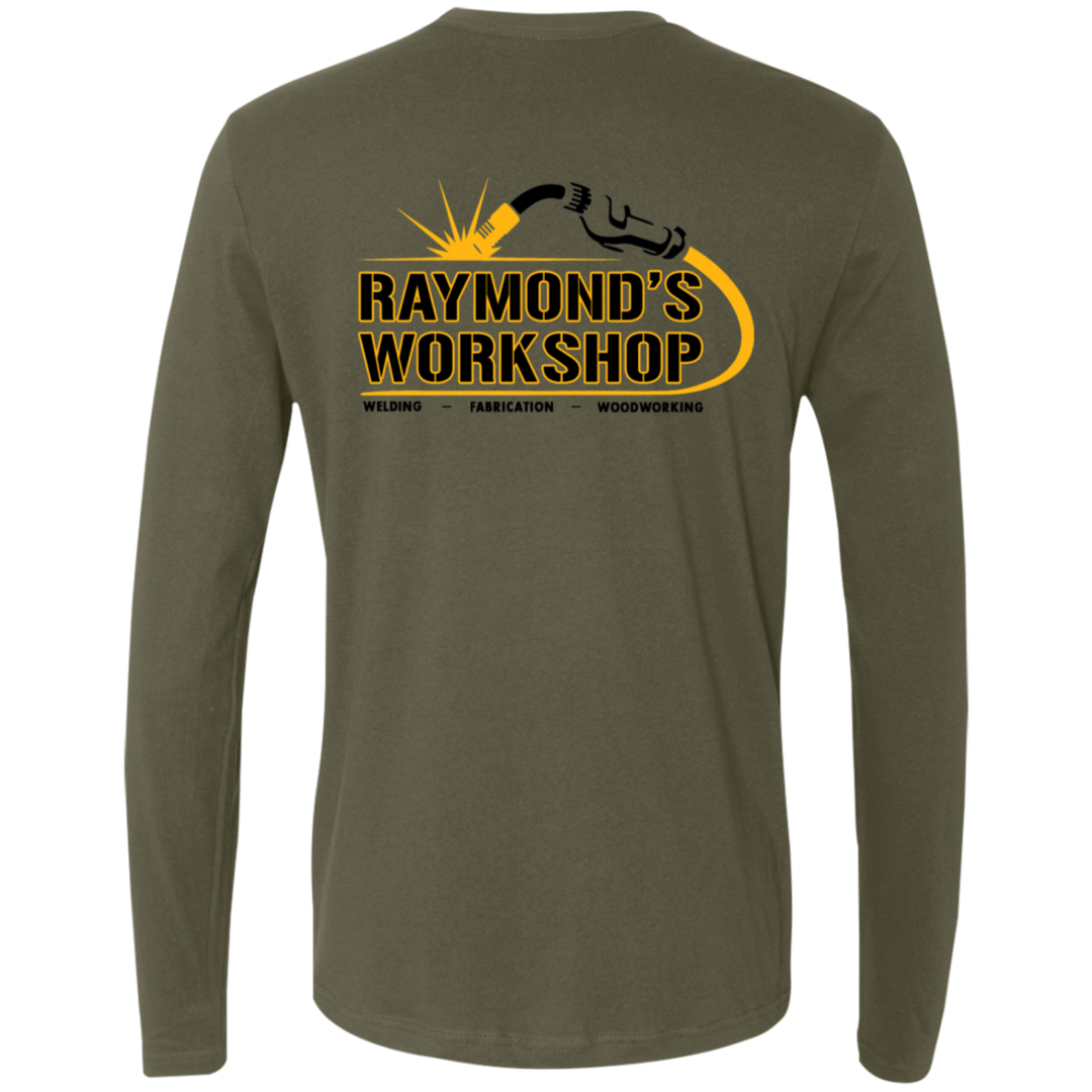Raymond's Workshop Men's Premium LS - Raymond's Workshop