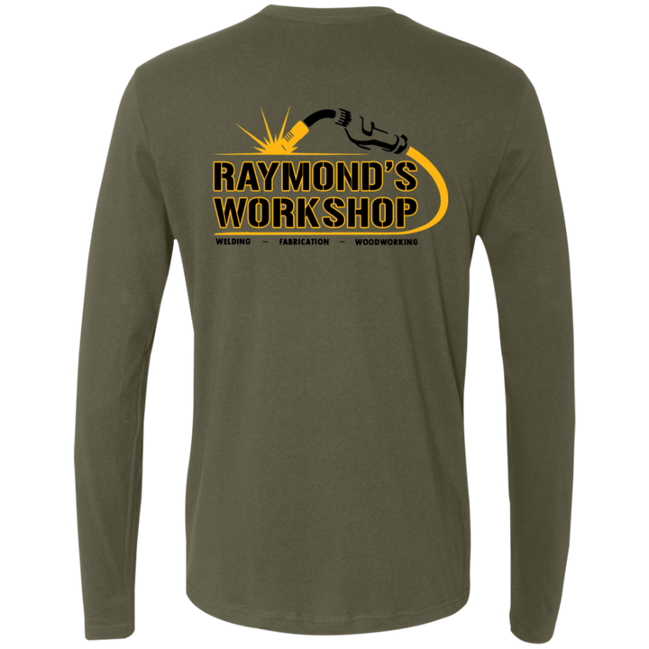 Raymond's Workshop Men's Premium LS - Raymond's Workshop