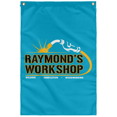 Raymond's Workshop Wall Flag - Raymond's Workshop