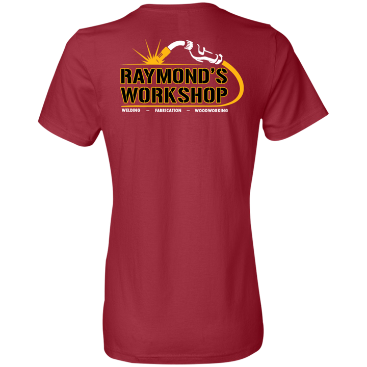 Raymond's Workshop Ladies' Lightweight T-Shirt 4.5 oz - Raymond's Workshop