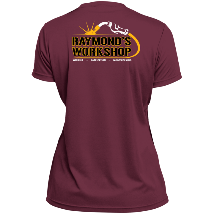Raymond's Workshop Ladies' Wicking T-Shirt - Raymond's Workshop