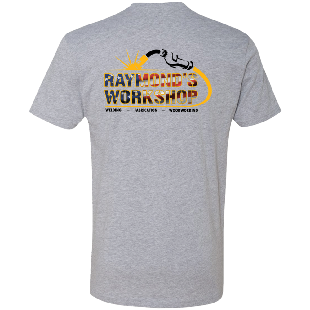 USA Raymond's Workshop Next Level Premium Short Sleeve T-Shirt - Raymond's Workshop