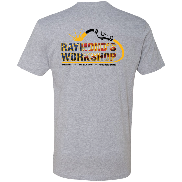 USA Raymond's Workshop Next Level Premium Short Sleeve T-Shirt - Raymond's Workshop
