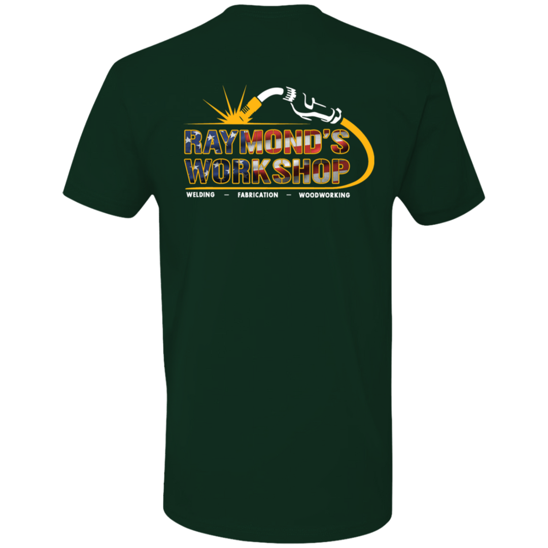 USA Raymond's Workshop Next Level Premium Short Sleeve T-Shirt - Raymond's Workshop
