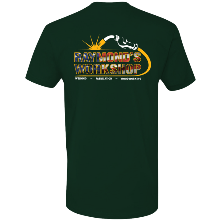 USA Raymond's Workshop Next Level Premium Short Sleeve T-Shirt - Raymond's Workshop