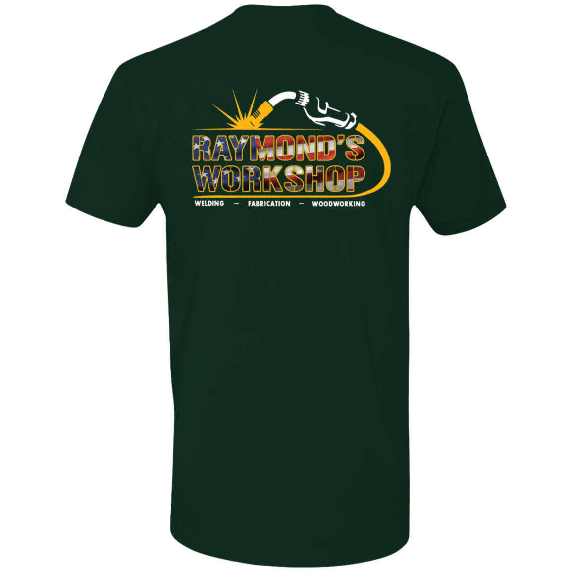 USA Raymond's Workshop Next Level Premium Short Sleeve T-Shirt - Raymond's Workshop