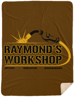 Raymond's Workshop Sherpa Blanket - 60x80 - Raymond's Workshop