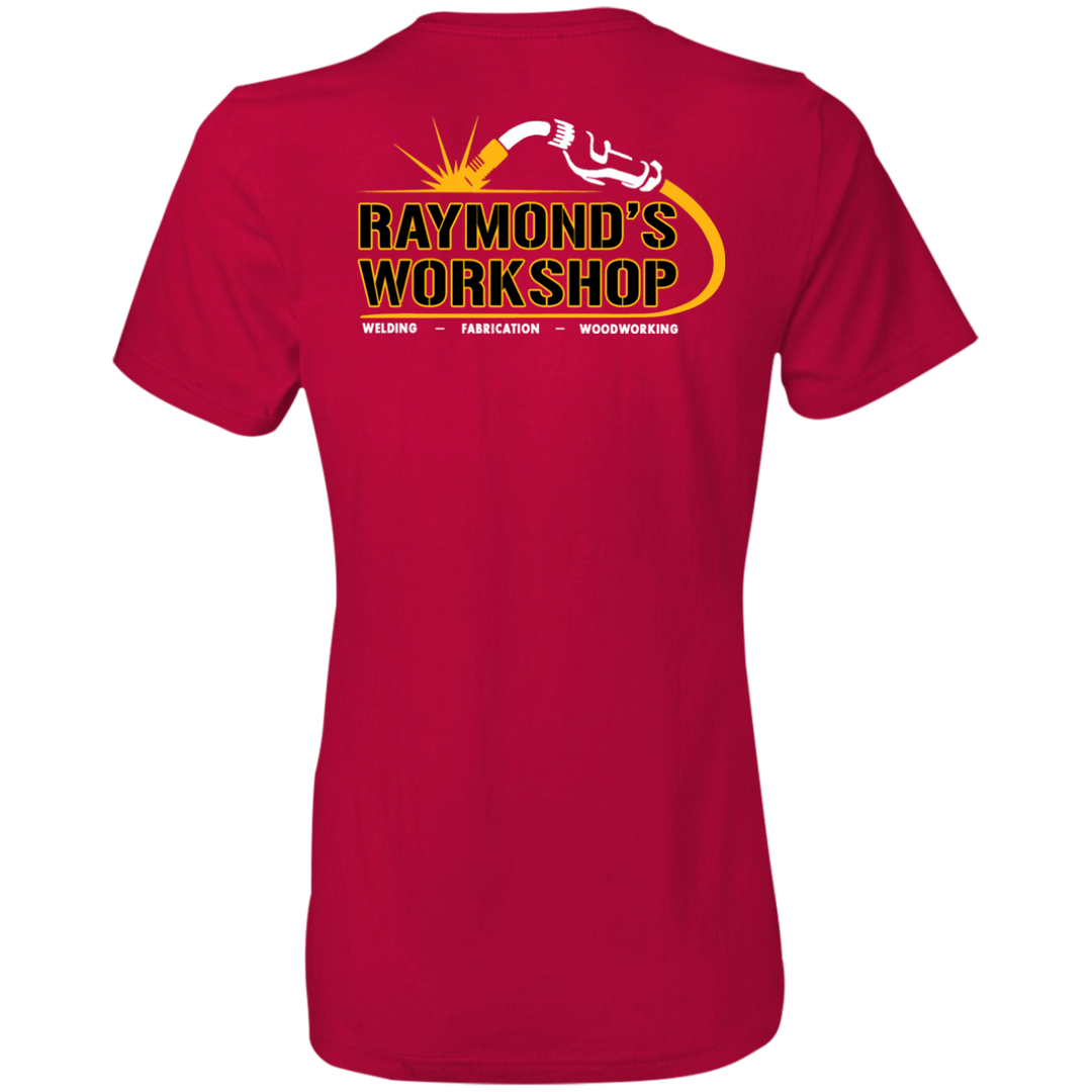 Raymond's Workshop Ladies' Lightweight T-Shirt 4.5 oz - Raymond's Workshop