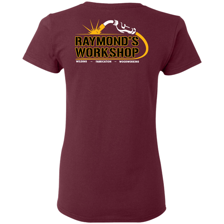 Raymond's Workshop Ladies' 5.3 oz. T-Shirt - Raymond's Workshop