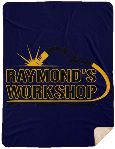 Raymond's Workshop Sherpa Blanket - 60x80 - Raymond's Workshop