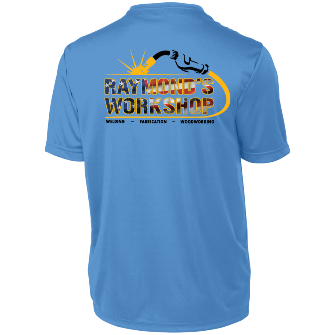 USA Raymond's Workshop Men's Wicking T-Shirt - Raymond's Workshop