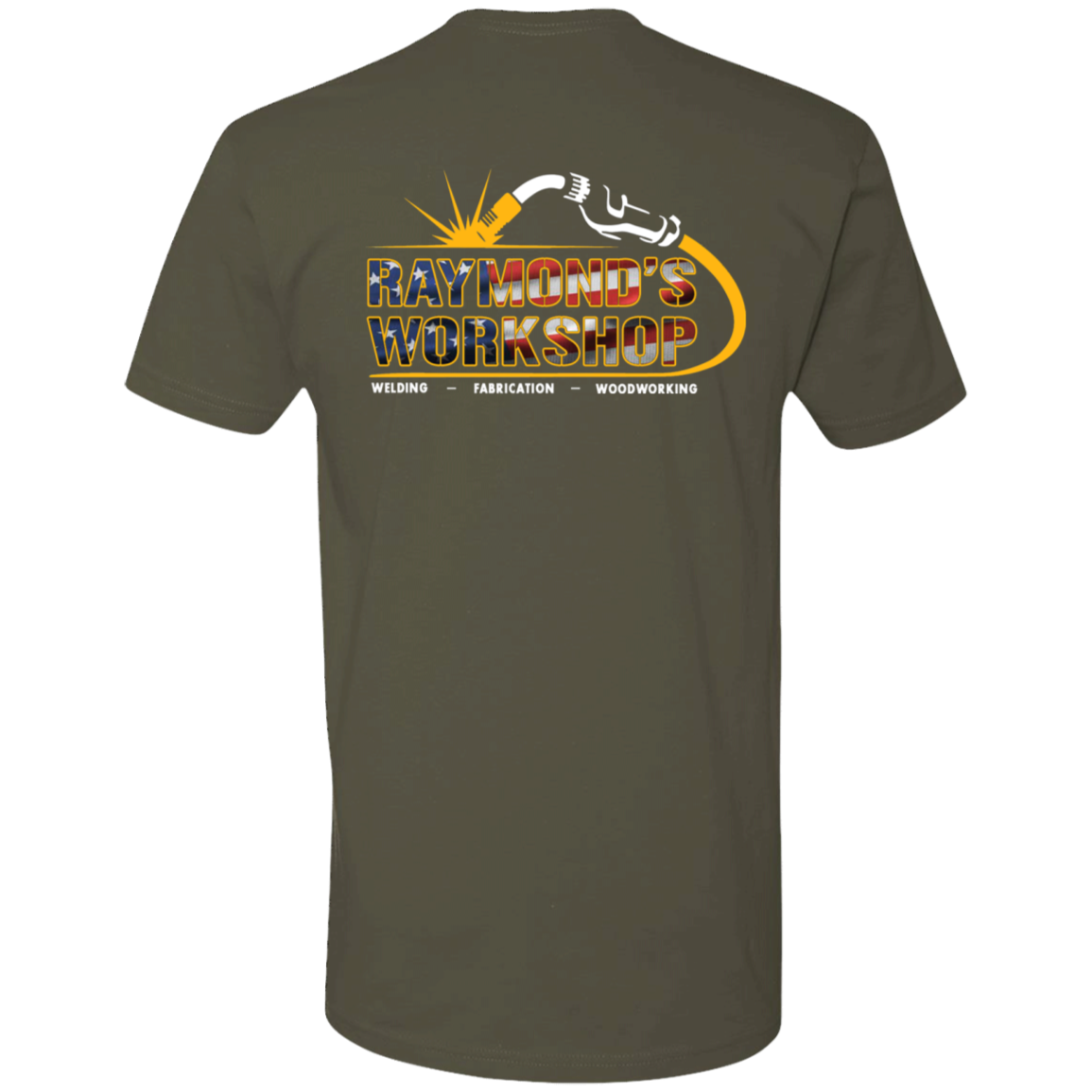 USA Raymond's Workshop Next Level Premium Short Sleeve T-Shirt - Raymond's Workshop