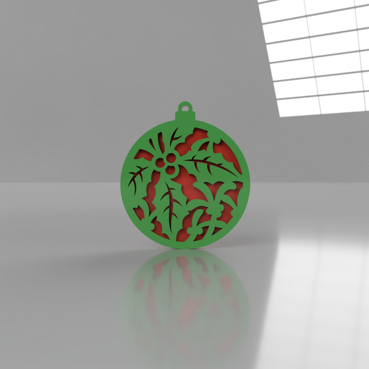 Holly V1 Ornament