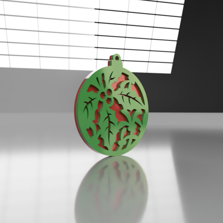 Holly V1 Ornament