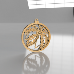 Holly V2 Ornament - Raymond's Workshop