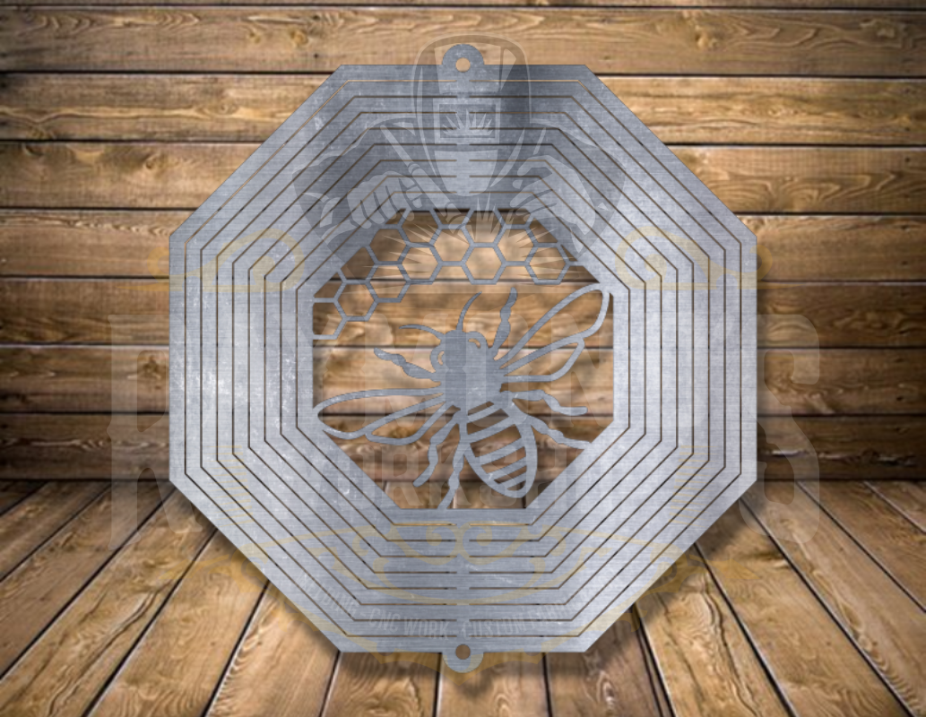 Honey Bee V2 Wind Spinner - Raymond's Workshop