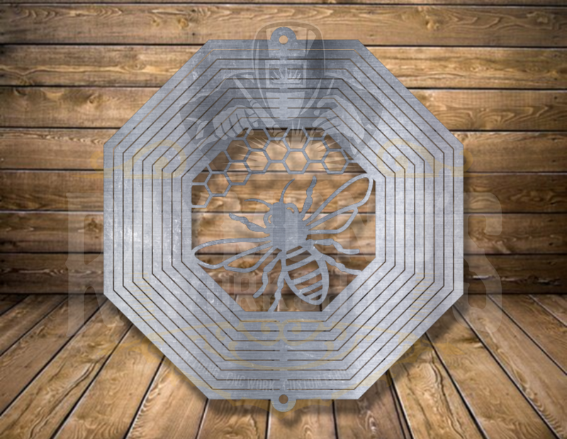 Honey Bee V2 Wind Spinner - Raymond's Workshop