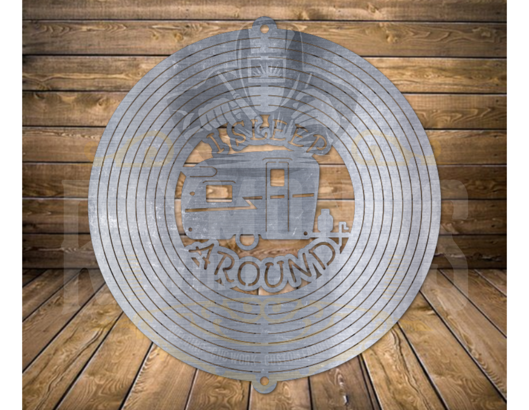 I Sleep Around Wind Spinner - Raymond's Workshop