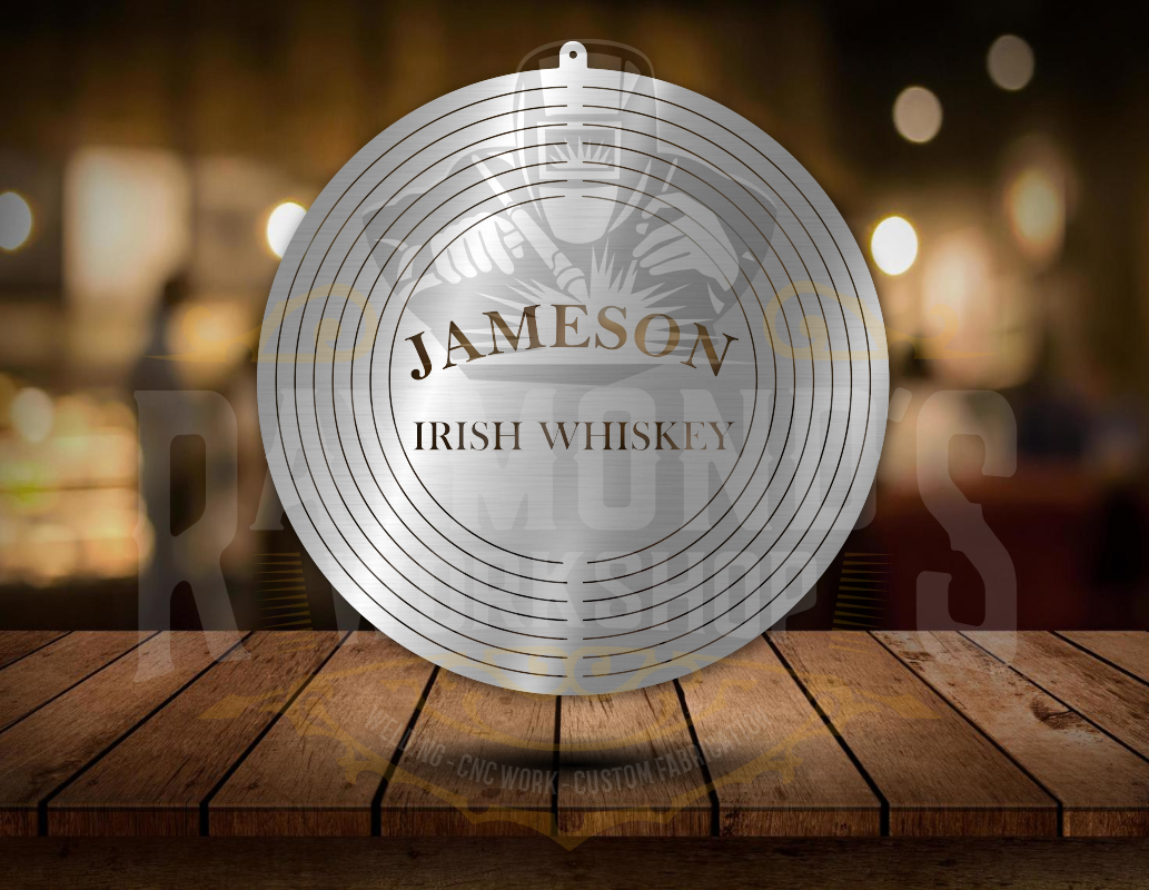 Jameson Whiskey Wind Spinner - Raymond's Workshop