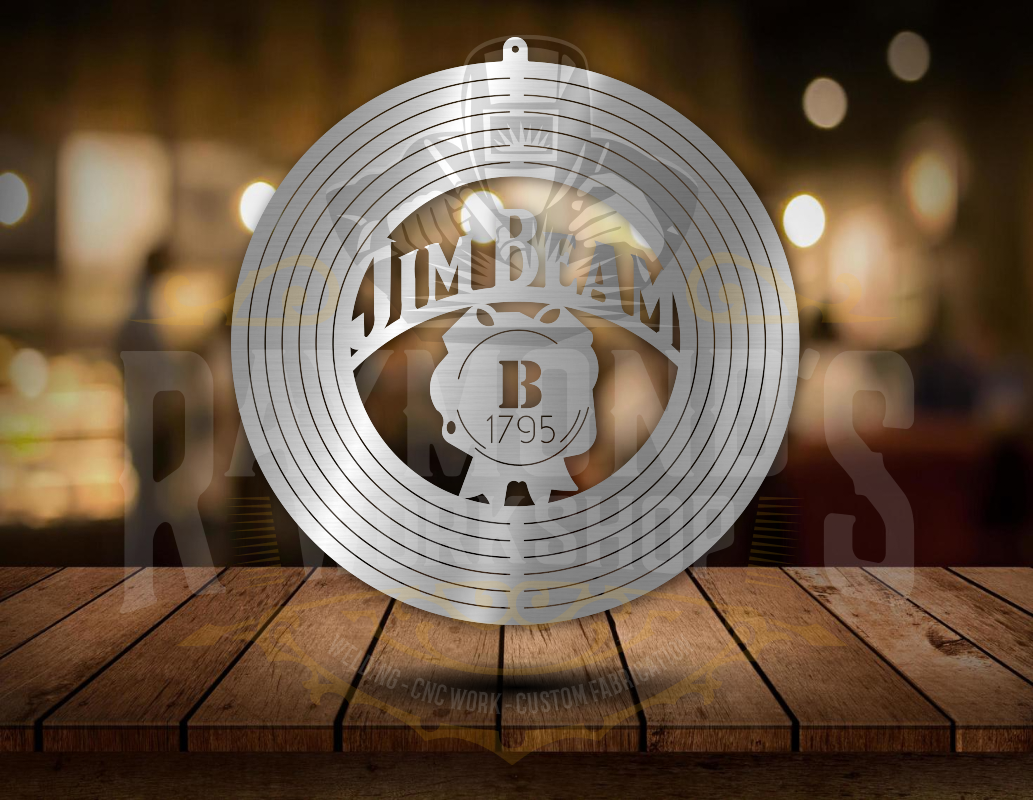 Jim Beam Wind Spinner - Raymond's Workshop