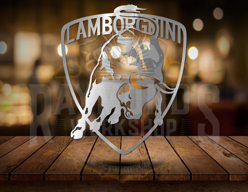 Lamborghini Emblem - Raymond's Workshop
