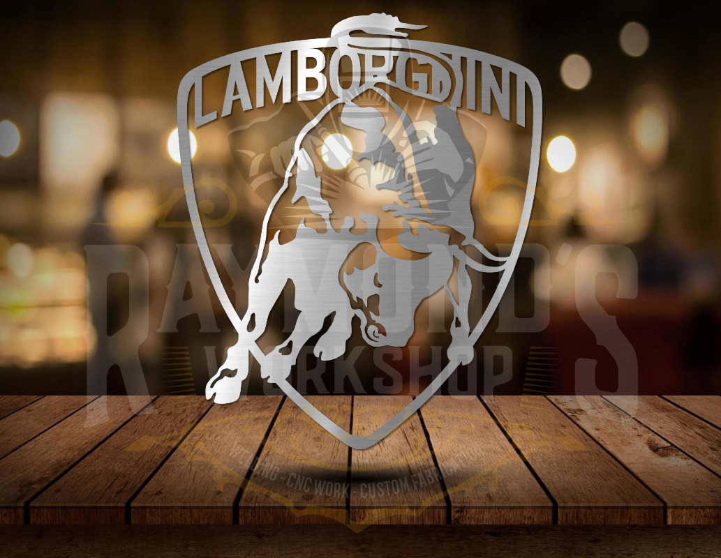 Lamborghini Emblem Raymond S Workshop