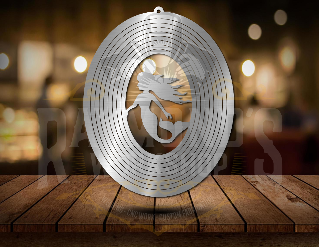Mermaid Wind Spinner - Raymond's Workshop