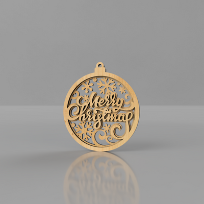 Merry Christmas Ornament