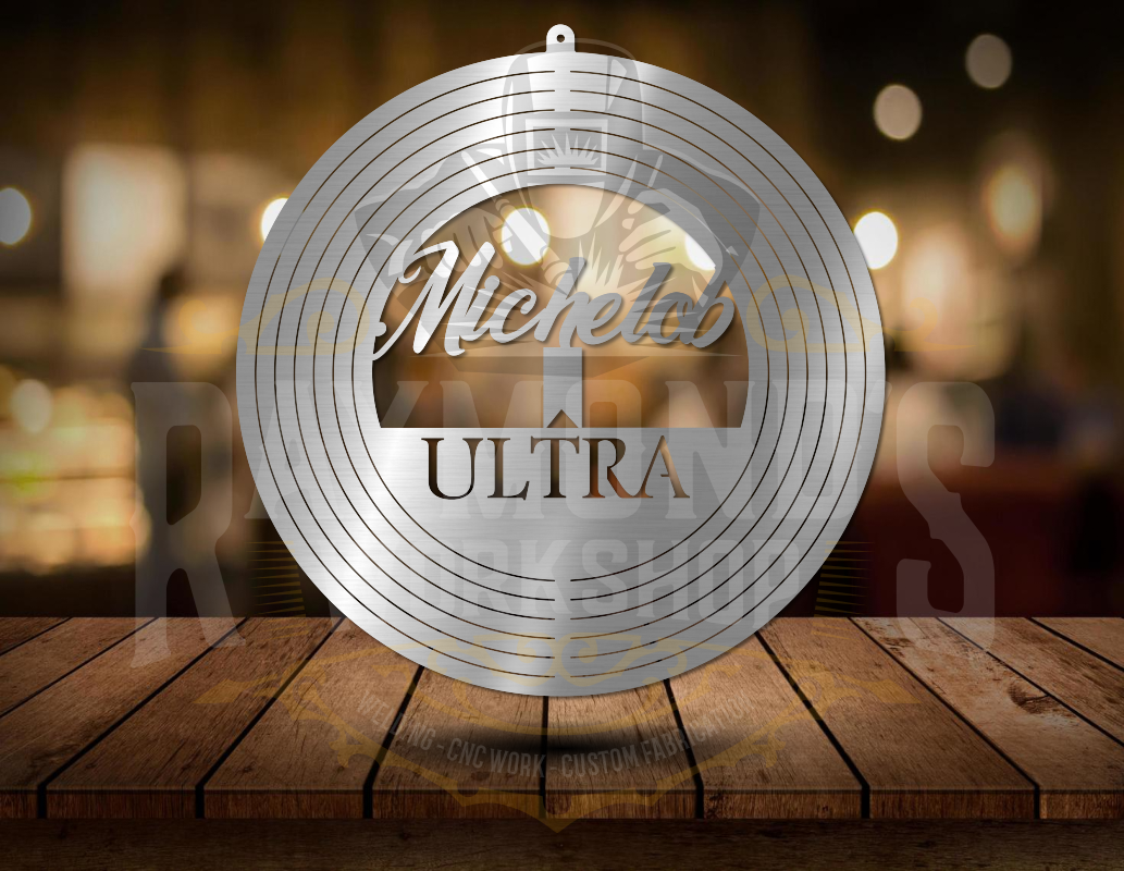 Michelob Ultra Wind Spinner - Raymond's Workshop