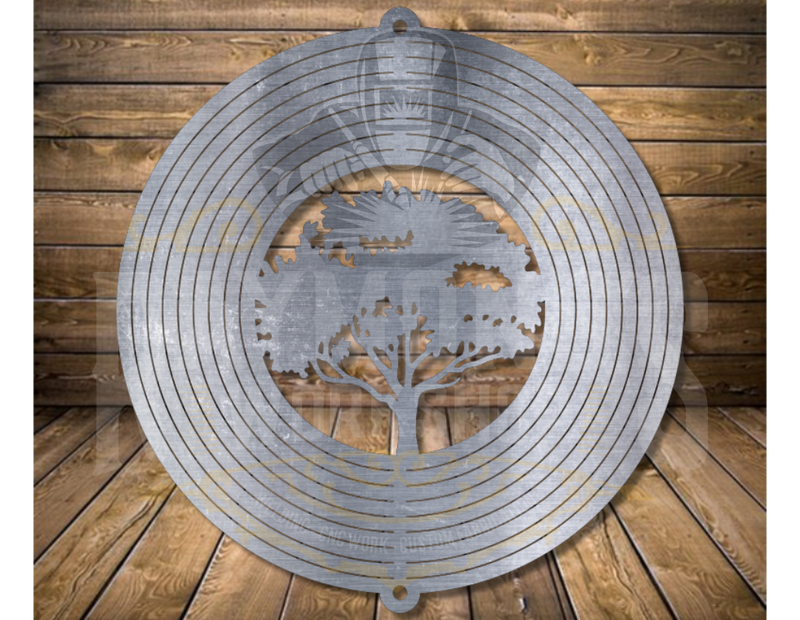 Oak Tree Wind Spinner - Raymond's Workshop