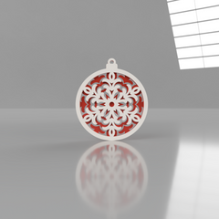 Snowflake V1 Ornament - Raymond's Workshop