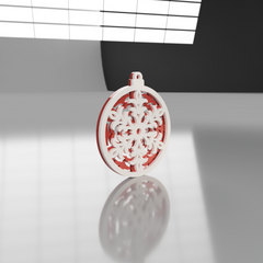 Snowflake V1 Ornament - Raymond's Workshop