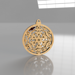 Snowflake V1 Ornament - Raymond's Workshop